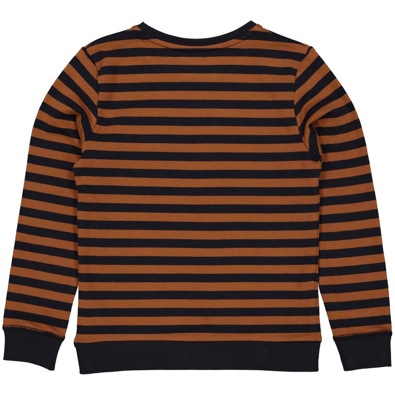 SWEATER | AOP Brown Stripe