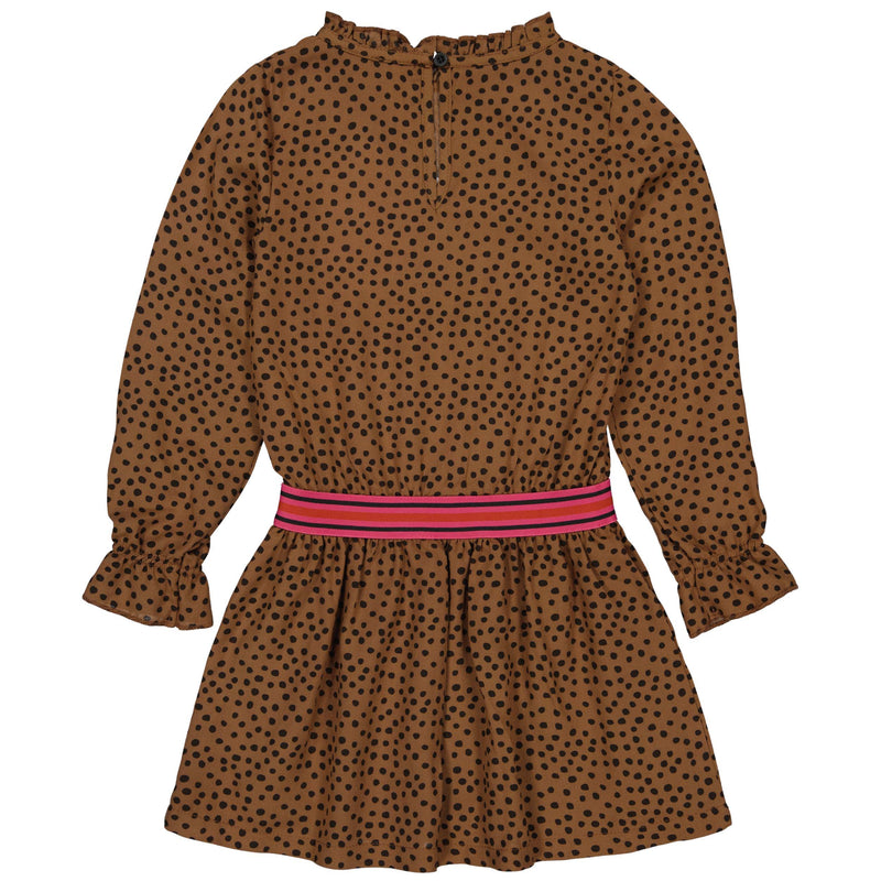 DRESS | AOP Brown Dot