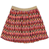 SKIRT | AOP Red Stripe