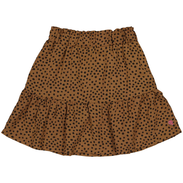 SKIRT | AOP Brown Dot