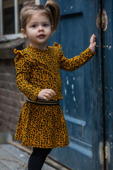 DRESS | AOP Yellow Animal