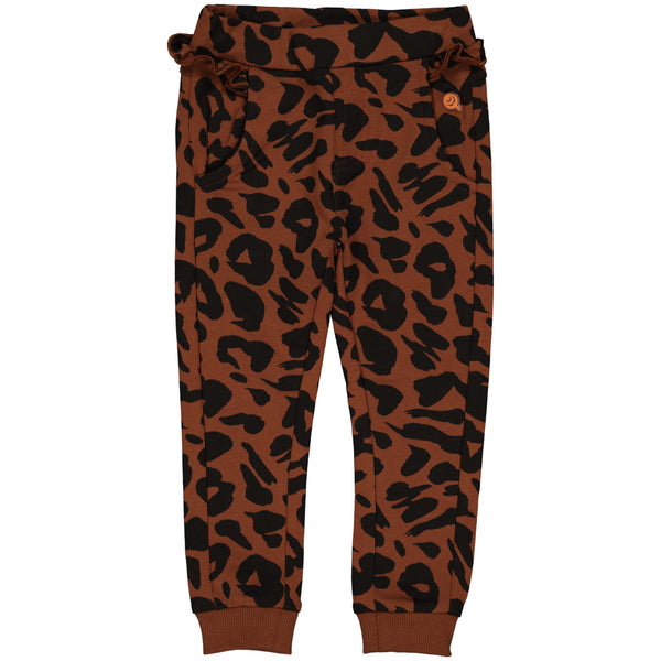 SWEATPANTS | AOP Brown Animal