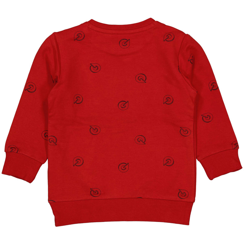 SWEATER | AOP Red Animal