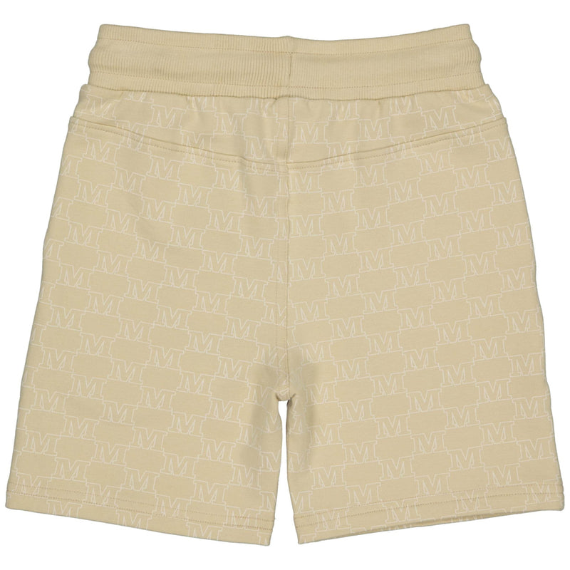 Broek Beige | AOP Sand Text Pants