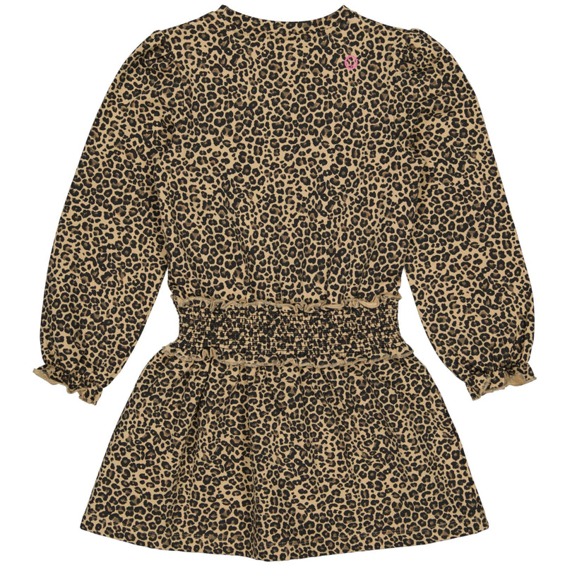 Dress | Aop Brown Animal Dress