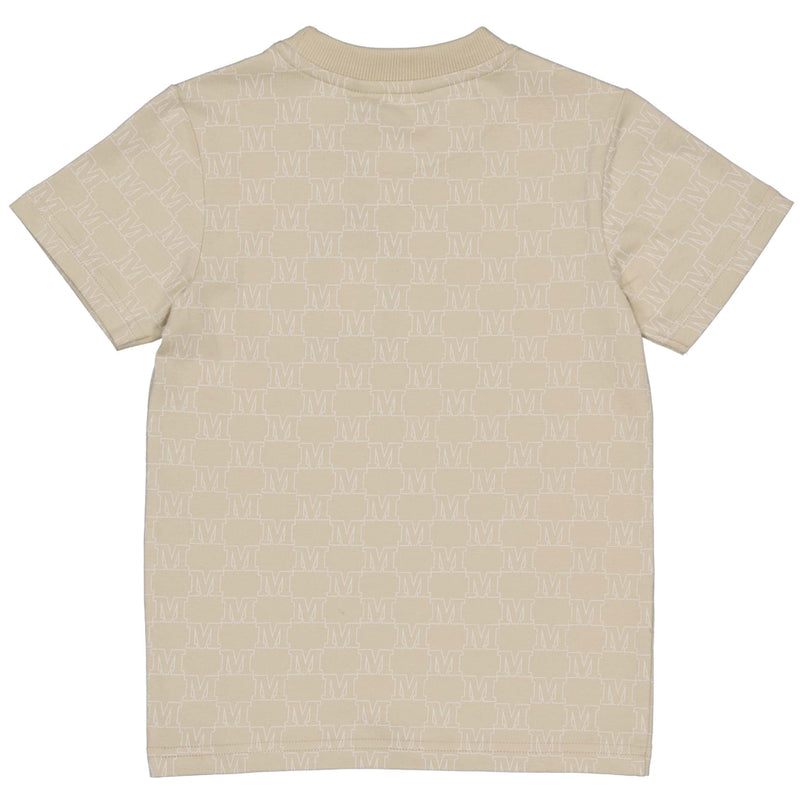 Shirt Beige | AOP Sand Text Shirt