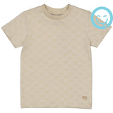 Shirt Beige | AOP Sand Text AOP Sand Text / 80 Shirt