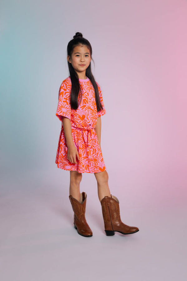 Shirt Roze | AOP Pink Blush Flower Shirt