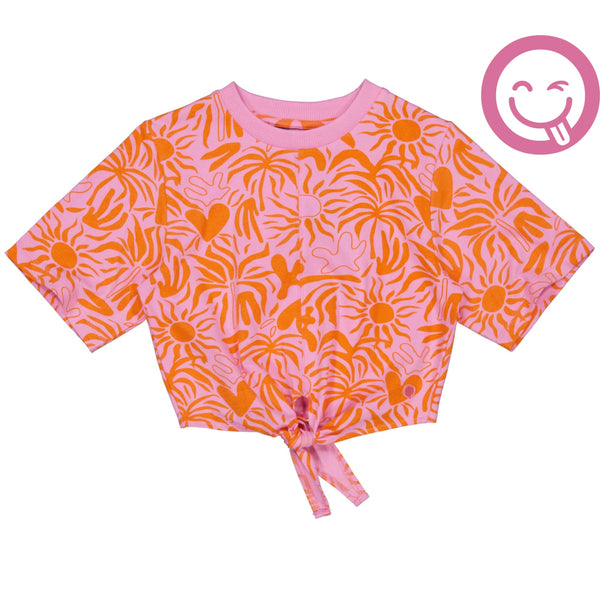 Shirt Roze | AOP Pink Blush Flower AOP Pink Blush Flower / 80 Shirt